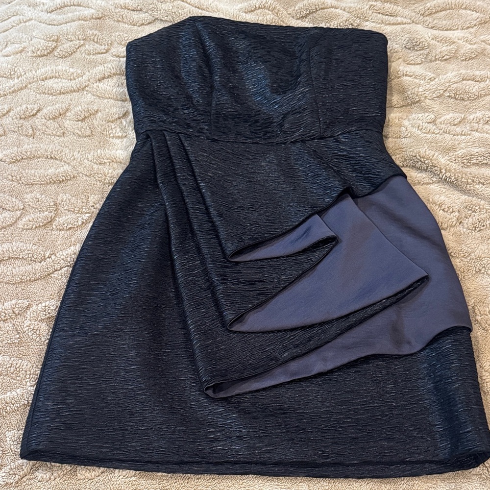 BCBGeneration Black Strapless Dress